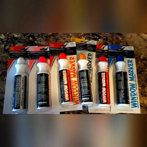 Chroma Window Marker Set - Multicolor window paint graduation prom wedding